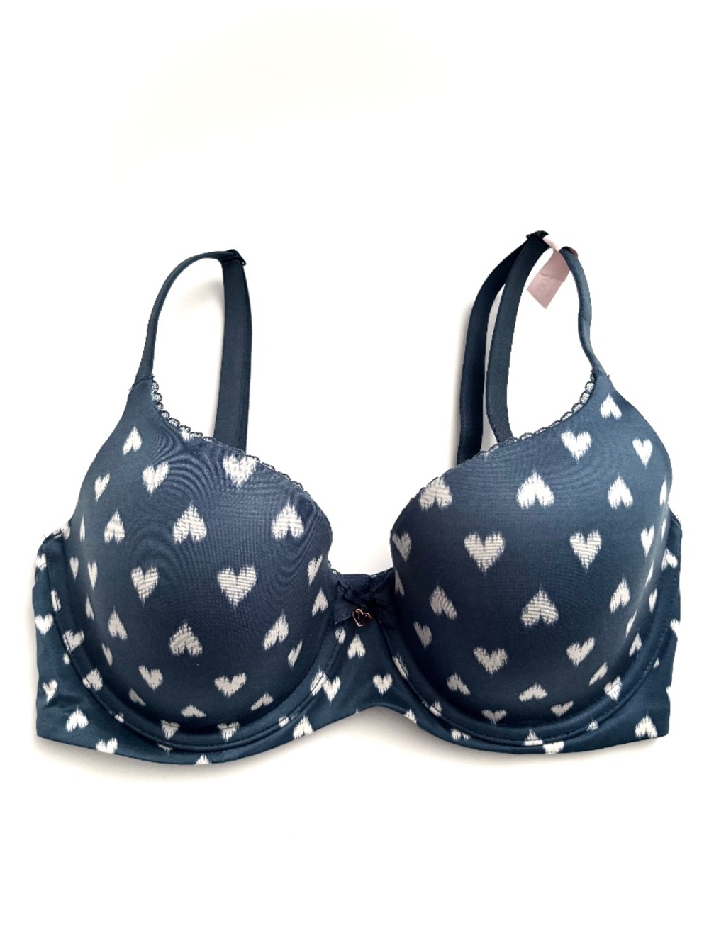 Victoria's Secret Bra Nwt Body By Victoria Lightly Lined Demi Turquoise Heart